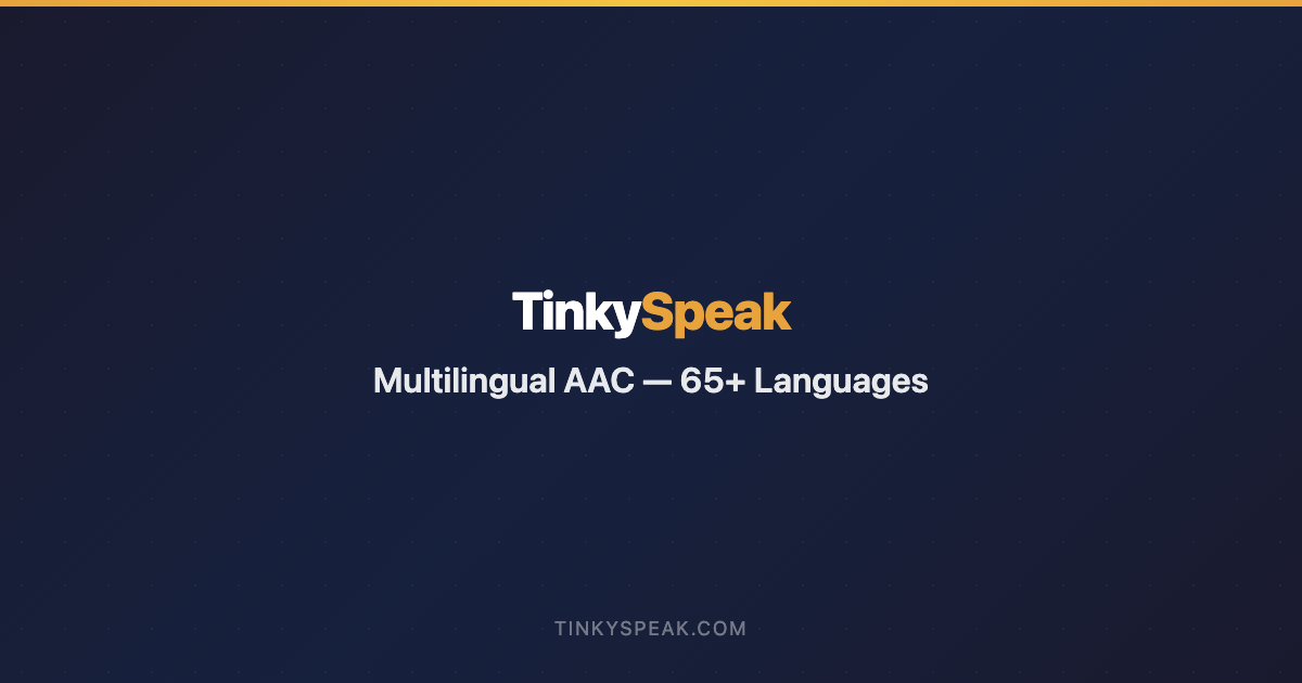 Inky Language Multilingual AAC — Free ESL Communication Builder for 65+ Languages ...